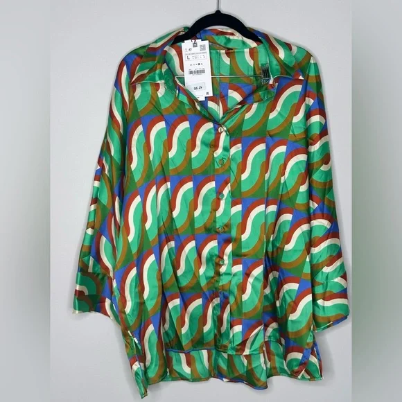 Print blouse - Picture 1 of 4